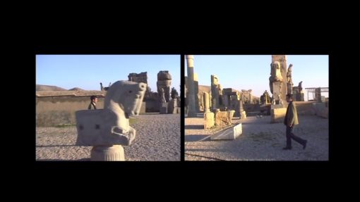 Sadegh Tirafkan, Persepolis, 1997. Video, color, sound, 1:38 min — © Courtesy of the artist