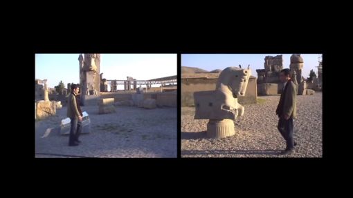 Sadegh Tirafkan, Persepolis, 1997. Video, color, sound, 1:38 min — © Courtesy of the artist