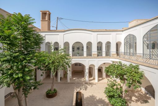 Honarkhaneh Kashan / House of Lucie. Courtesy of Hasht Cheshmeh Art Space. — © Courtesy of Hasht Cheshmeh Art Space.