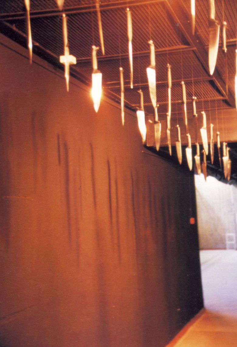 Morteza Momayez, Life is an Experiment, Not Comfort, in First Conceptual Art Exhibition, TMoCA, 2001 — © in First Conceptual Art Exhibition, TMoCA, 2001