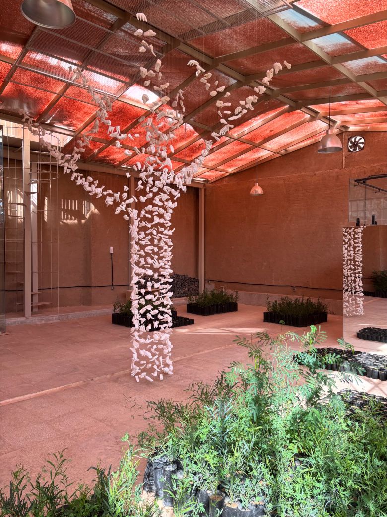 Behdad Lahouti, Installation view, Behdad Lahouti; Invisible Rain Exhibition, Golkhaneh - Alternative Cultural Space, 2026. — © Courtesy of Hasht Cheshmeh Art Space.
