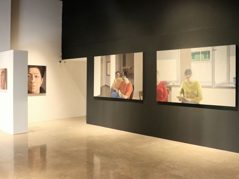 Masoumeh Mozaffari’e retrospective entitled Memories and Forgetting, Lajevardi Foundation,   23 February to 15 March 2024. — © Courtesy: Darz.art.