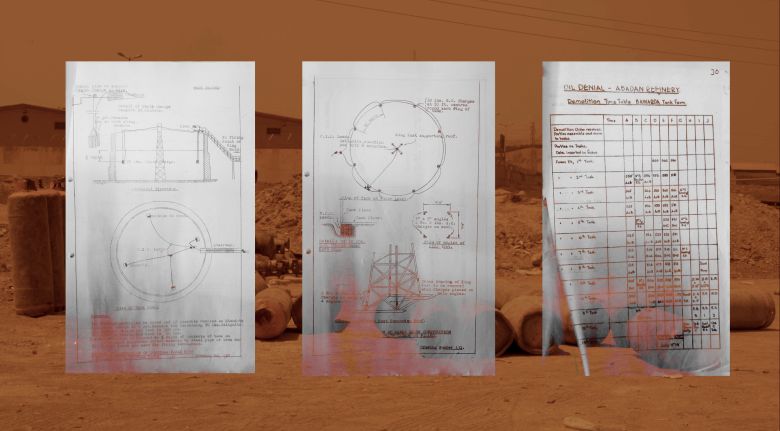 Oil Denial_Abadan Tank farm — © Courtesy of the Artist.