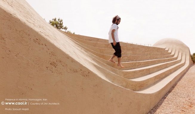 ZAV Architects, Rong Cultural Center, Hormuz Island, Iran, 2019. — © Photographs: Soroosh Majidi, in: www.caoi.ir (accessed June 28, 2023).